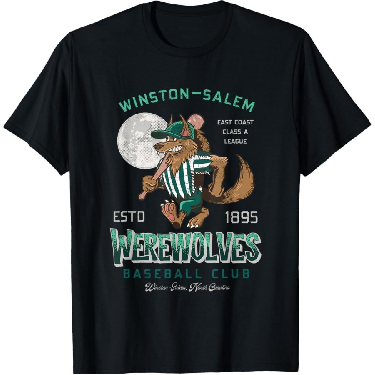 Winston Salem Werewolves Retro Minor League Baseball Team T-Shirt XXXXXL чорний
Winston Salem Werewolves Retro Minor League Baseball Team T-Shirt XXXXXL чорний