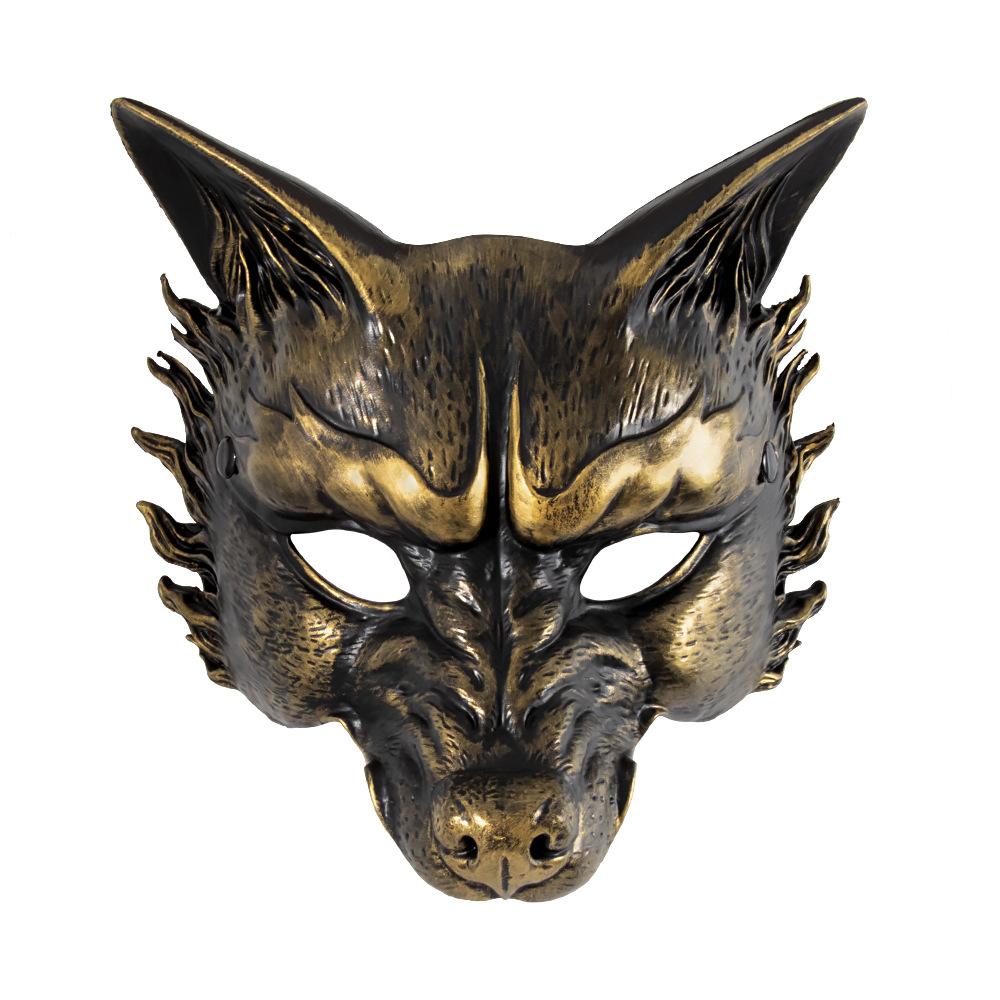 Animal Werewolf Half Face Mask Cosplay Beast Wolf Pu Masks Carnival Halloween Dress Up Party Costume Props
Animal Werewolf Half Face Mask Cosplay Beast Wolf Pu Masks Carnival Halloween Dress Up Party Costume Props