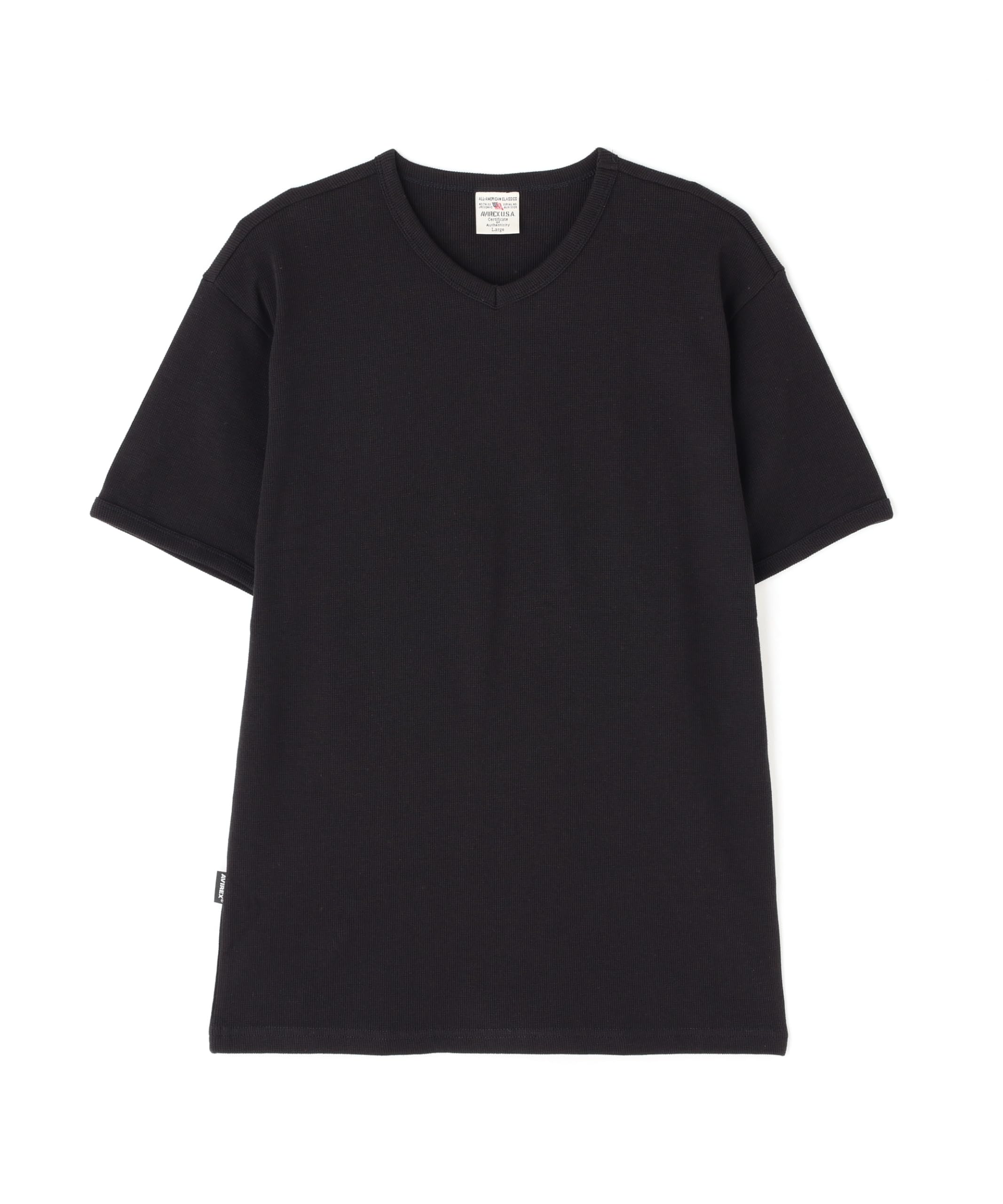 AVIREX DAILY MINI WAFFLE V-NECK T-SHIRT 6143149 men s M black
AVIREX DAILY MINI WAFFLE V-NECK T-SHIRT 6143149 men s M black