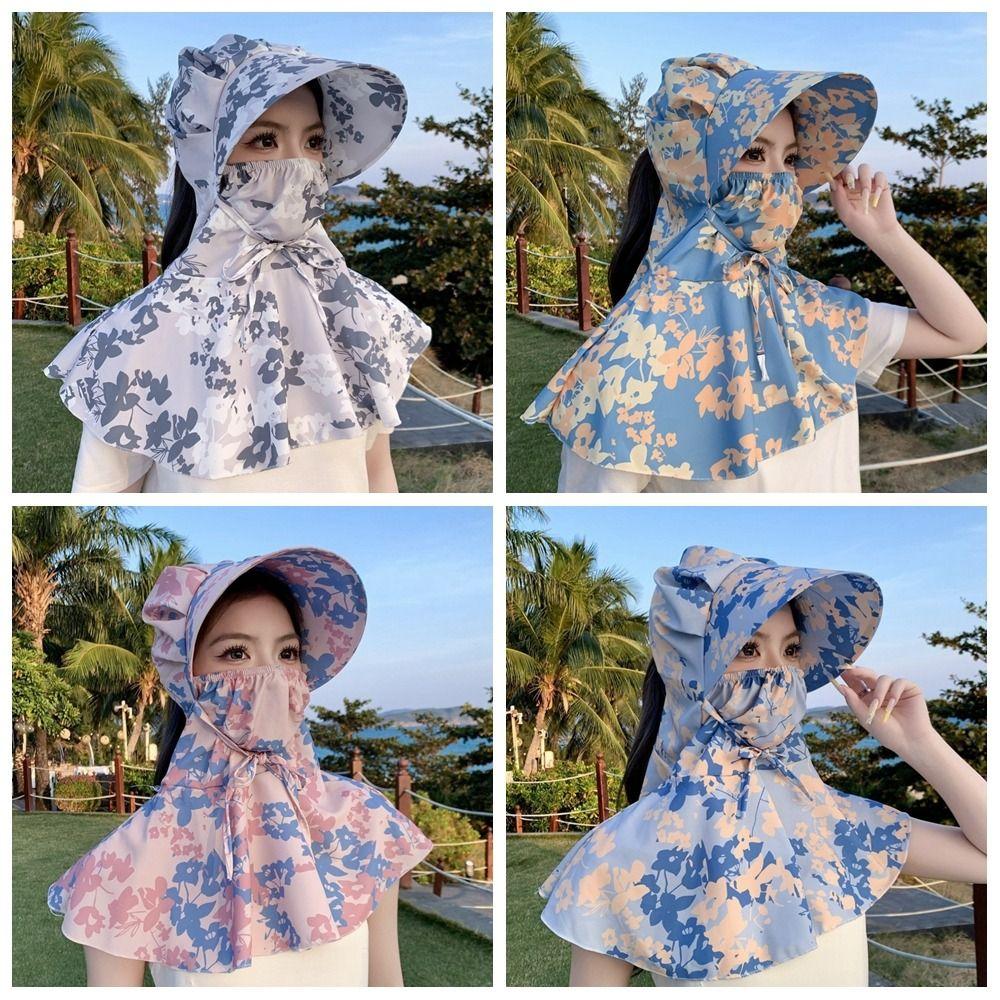 UV Protection Sunshade Hat Flower Prints Tea Picking Hat Sun Protection Hat Neck Face Protection світло-синій колір
UV Protection Sunshade Hat Flower Prints Tea Picking Hat Sun Protection Hat Neck Face Protection світло-синій колір