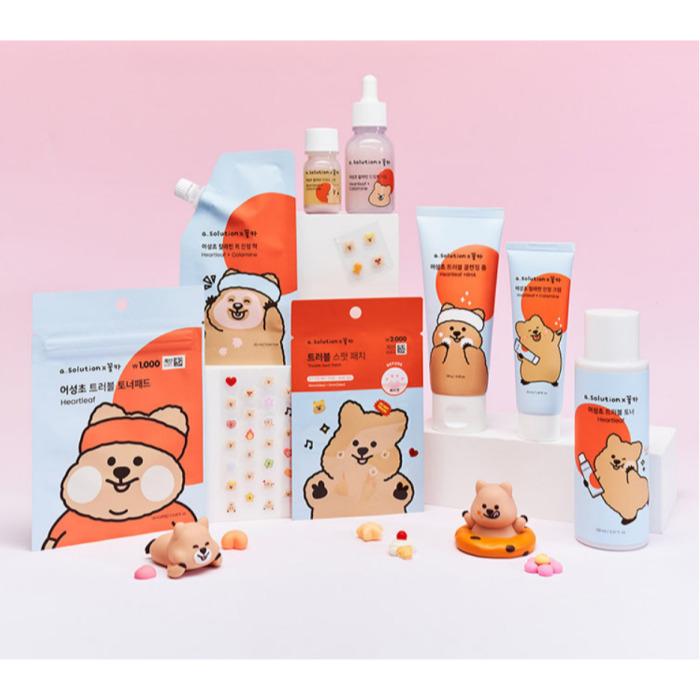 KOREAN Daiso A-Solution Heartleaf Trouble Skincare 8-Piece a trial set 8kinds
KOREAN Daiso A-Solution Heartleaf Trouble Skincare 8-Piece a trial set 8kinds