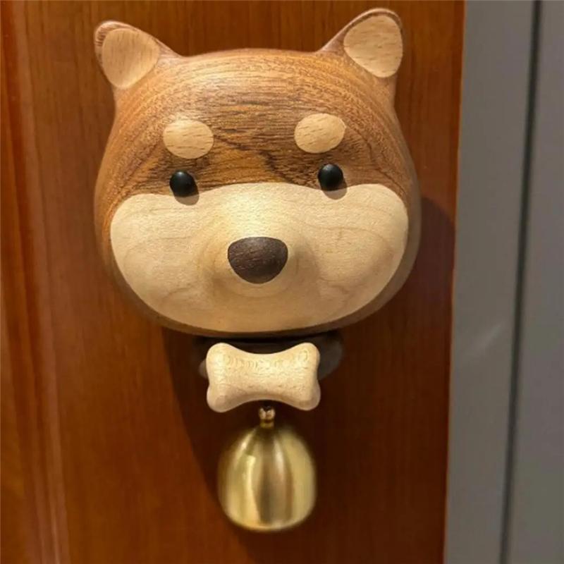 Cartoon Door Bell Ornament Doorbell Dog Wind Chime Wooden Bell Wood Doorbell Door Chime Door Opening Shopkeepers Bell
Cartoon Door Bell Ornament Doorbell Dog Wind Chime Wooden Bell Wood Doorbell Door Chime Door Opening Shopkeepers Bell
