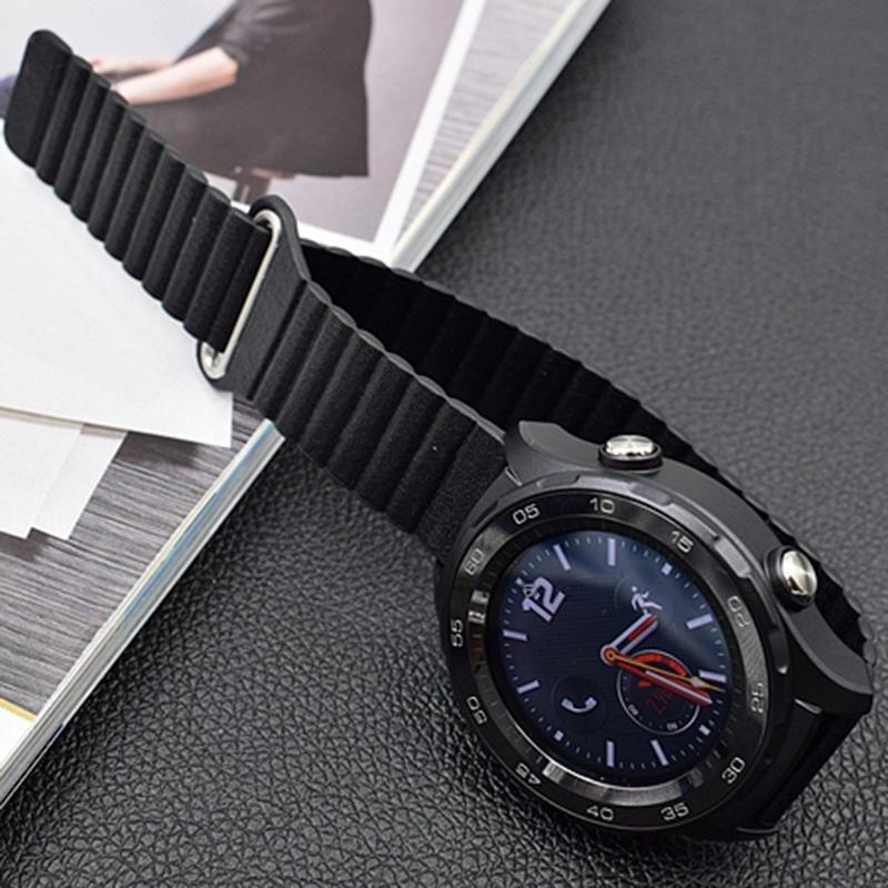 20mm Magnetic Loop PU Leather Watch Band for Samsung Gear Sport/Samsung Galaxy Watch Active2 40mm 44mm Brown
20mm Magnetic Loop PU Leather Watch Band for Samsung Gear Sport/Samsung Galaxy Watch Active2 40mm 44mm Brown