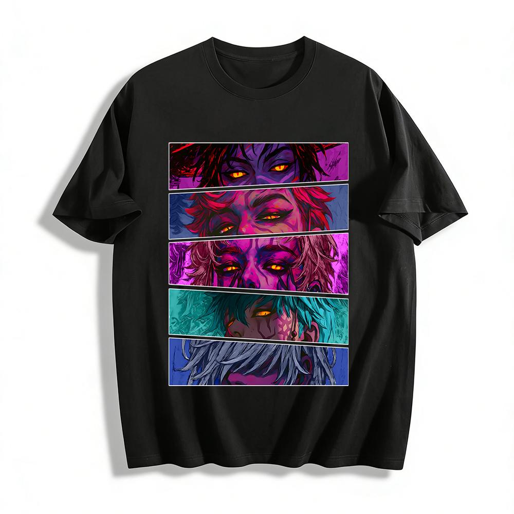 Anime Demon Slayer Upper Moon Team Print T-shirt Cool Dark Style Unisex Short Sleeve Tee Pure cotton T-shirt XXS
Anime Demon Slayer Upper Moon Team Print T-shirt Cool Dark Style Unisex Short Sleeve Tee Pure cotton T-shirt XXS