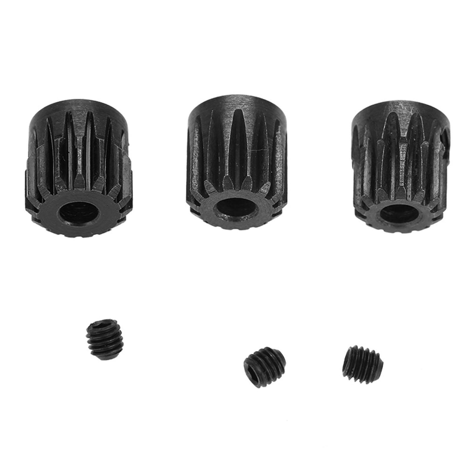 48DP cent3.175mm 13-15T 16-18T Хромована сталь Мотор Шестерні Шестерні Combo для 1/10 автомобіля (13T 14T 15T)
48DP cent3.175mm 13-15T 16-18T Хромована сталь Мотор Шестерні Шестерні Combo для 1/10 автомобіля (13T 14T 15T)