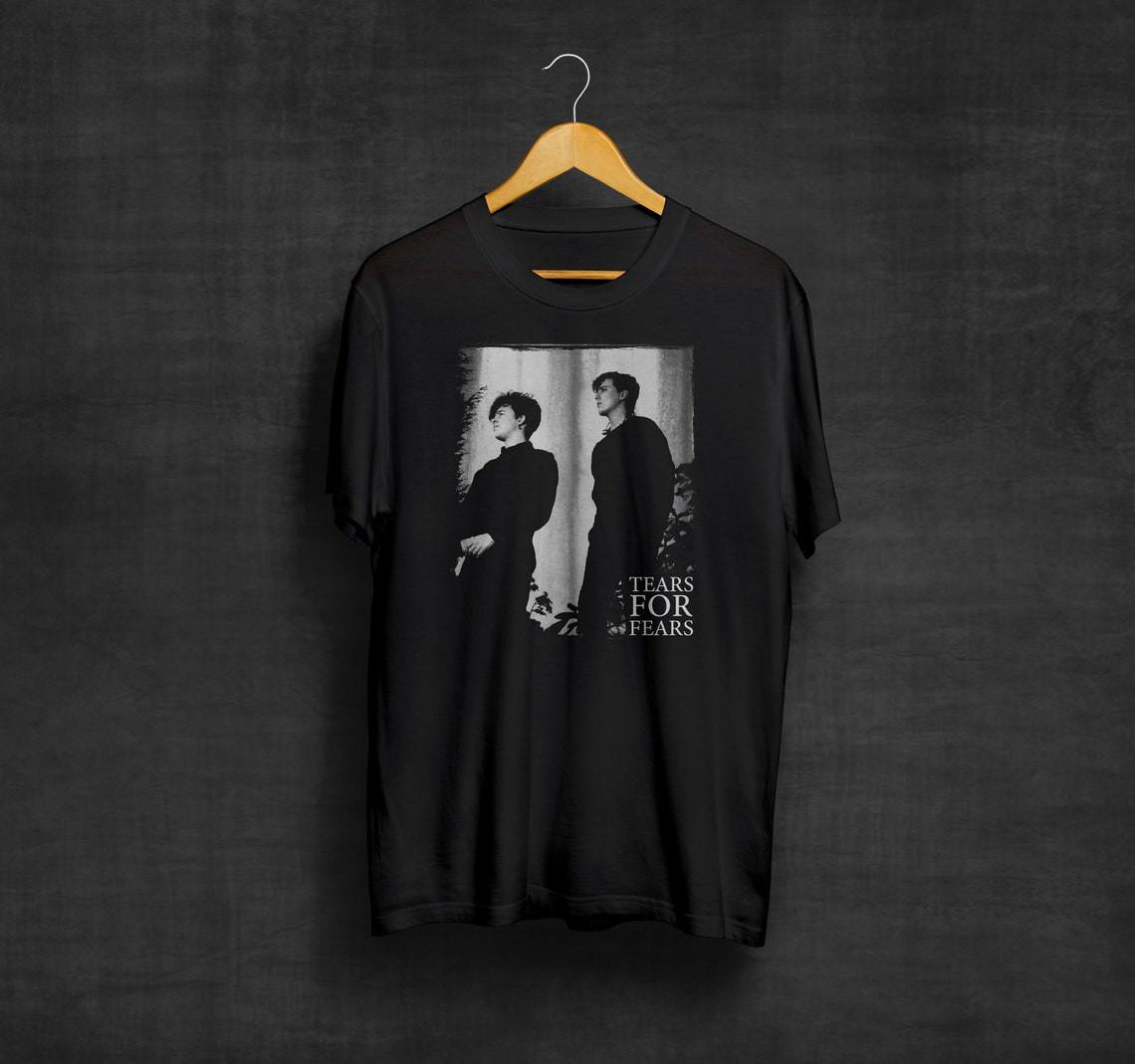 Tears For Fears Black T-Shirt Mens Womens Tees Top, Band Shirts Synthpop New Wave Pop Rock Unisex Tee L
Tears For Fears Black T-Shirt Mens Womens Tees Top, Band Shirts Synthpop New Wave Pop Rock Unisex Tee L