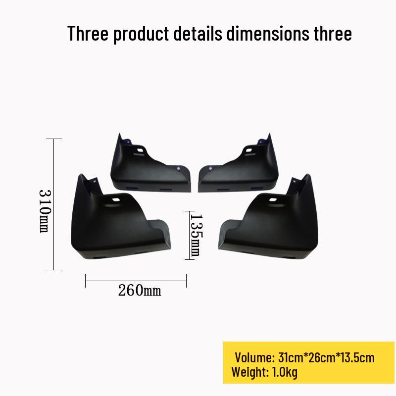 Chrysler 300C (2013-2021) Soft Rubber Mudguard Accessories Chrysler 300C 2013-2021
Chrysler 300C (2013-2021) Soft Rubber Mudguard Accessories Chrysler 300C 2013-2021