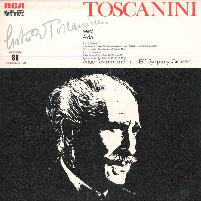 LP Record VERDI. ARTURO TOSCANINI, NBC SYMPHO - Aida - ActI AT1088 RCA Japan Classical Used
LP Record VERDI. ARTURO TOSCANINI, NBC SYMPHO - Aida - ActI AT1088 RCA Japan Classical Used