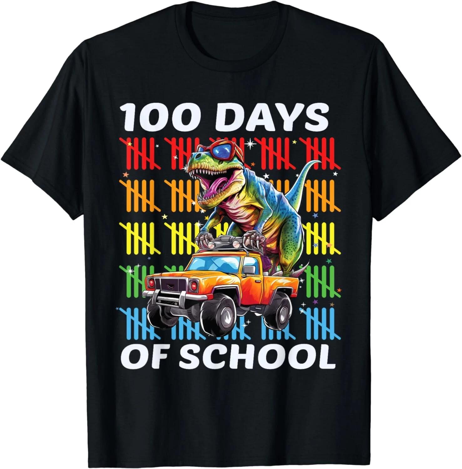 100 Days of School Dinosaur Lover 100th Day of School Boys Gift Unisex T-Shirt S
100 Days of School Dinosaur Lover 100th Day of School Boys Gift Unisex T-Shirt S