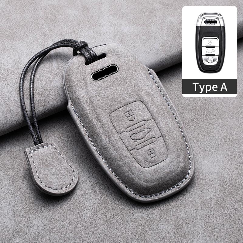 For A3 A4 A6 A7 A8 B9 C8 D5 4K S8 Q7 Q8 SQ8 Leather Car Key Cover Case Shell Protector Bag Keychain Keyring Car Accessories
For A3 A4 A6 A7 A8 B9 C8 D5 4K S8 Q7 Q8 SQ8 Leather Car Key Cover Case Shell Protector Bag Keychain Keyring Car Accessories
