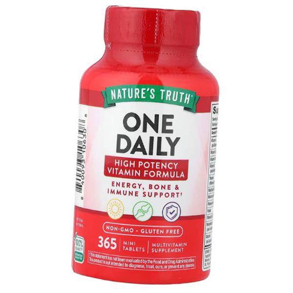 Мультивитамины, One Daily Essential Multivitamin, Nature s Truth 365таб (36509036) 365tab
Мультивитамины, One Daily Essential Multivitamin, Nature s Truth 365таб (36509036) 365tab