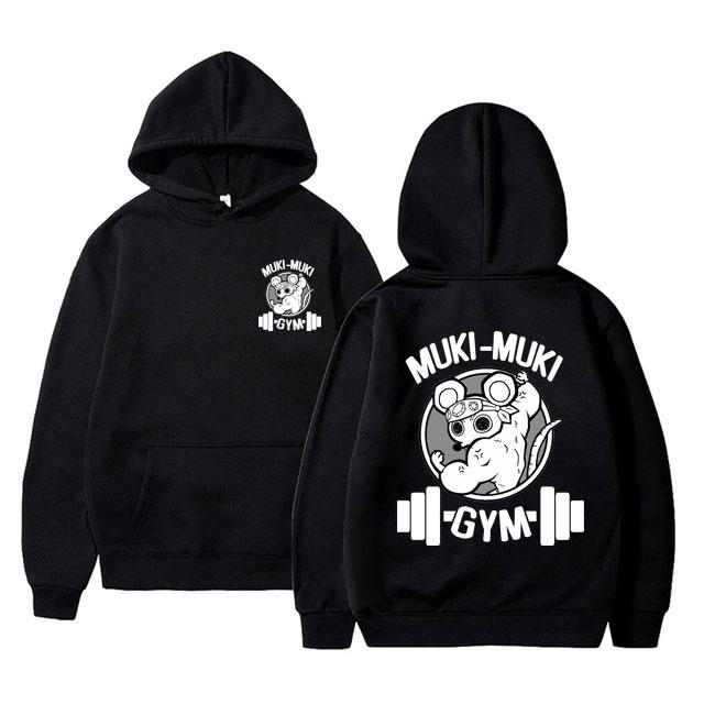 Аниме Demon Slayer Uzui Tengen Ninja Mice Muki Gym Hoodie Забавные мускулистые мышь толстовки унисекс женские свободные толстовки оверсайз
Аниме Demon Slayer Uzui Tengen Ninja Mice Muki Gym Hoodie Забавные мускулистые мышь толстовки унисекс женские свободные толстовки оверсайз