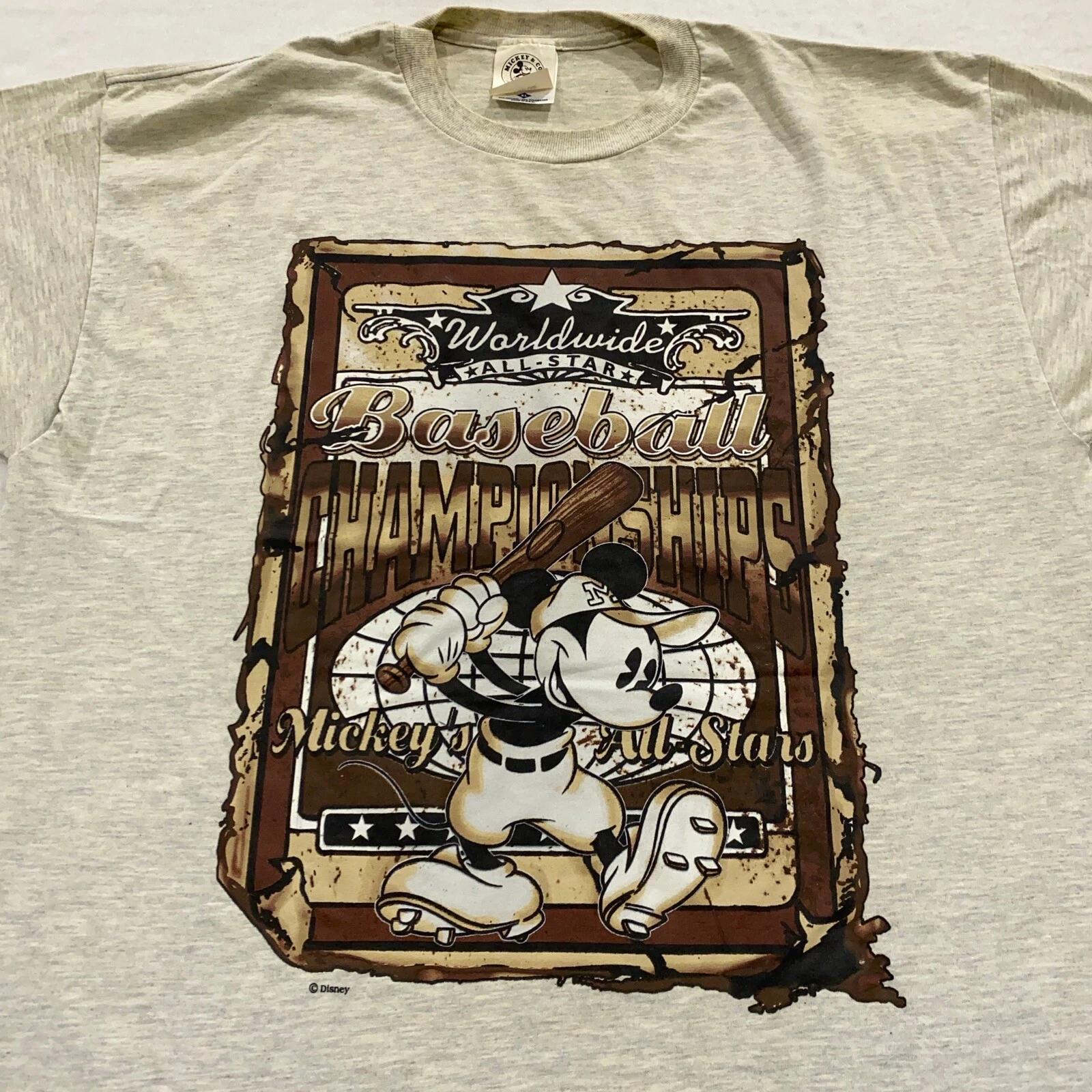 vintage 90s MICKEY MOUSE ALL-STAR BASEBALL WALT DISNEY T-Shirt XL soft S
vintage 90s MICKEY MOUSE ALL-STAR BASEBALL WALT DISNEY T-Shirt XL soft S