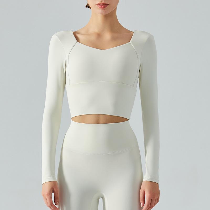 Women s Autumn Yoga Top: Lightweight, High Elastic, Skin-Friendly, Breathable with Removable Chest Pads S
Women s Autumn Yoga Top: Lightweight, High Elastic, Skin-Friendly, Breathable with Removable Chest Pads S