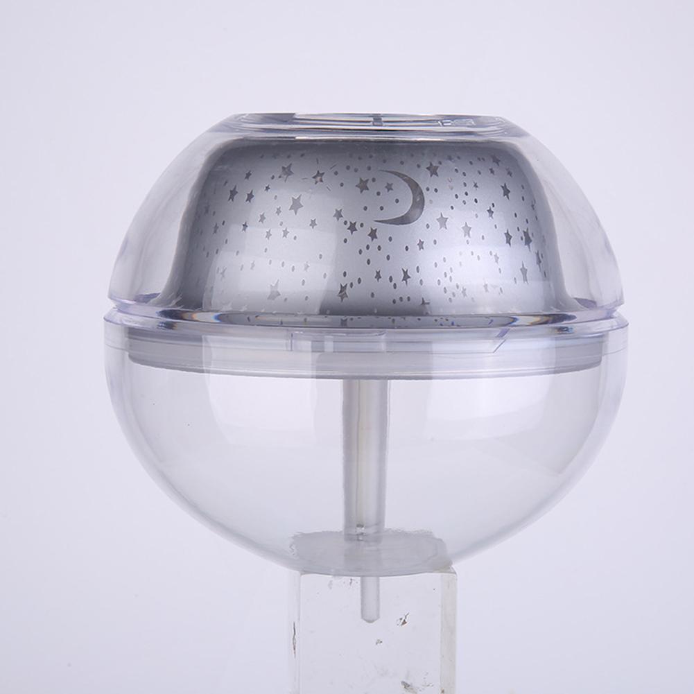 7Colors Change Crystal Projection Lamp Shape Air Humidifier Silver
7Colors Change Crystal Projection Lamp Shape Air Humidifier Silver