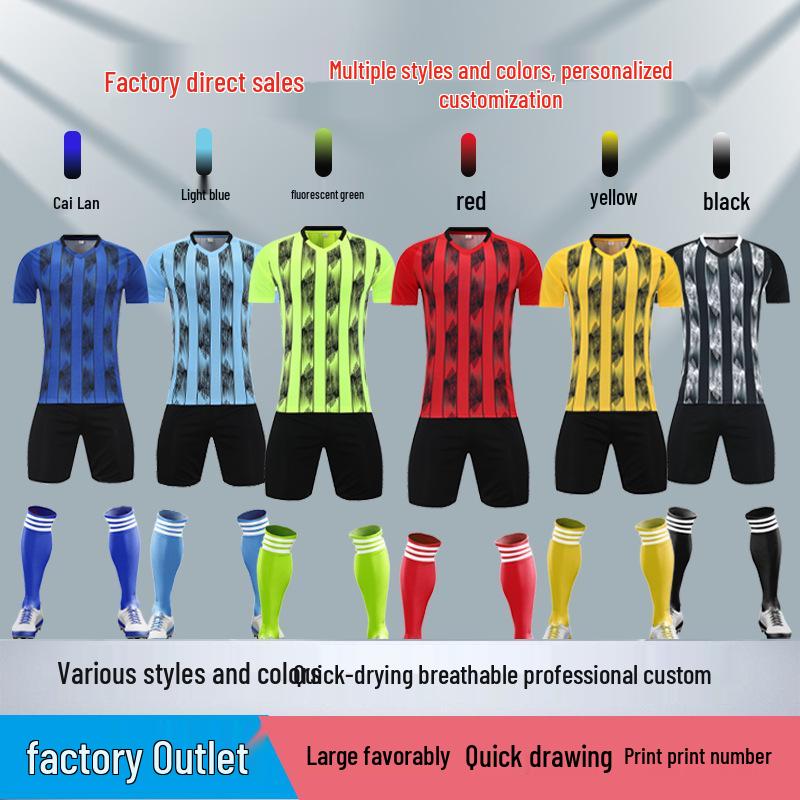 Men s Quick-Dry Football Kit: Customized Training Wear, Breathable Competition Set with Printed Letters & Numbers 2XL
Men s Quick-Dry Football Kit: Customized Training Wear, Breathable Competition Set with Printed Letters & Numbers 2XL