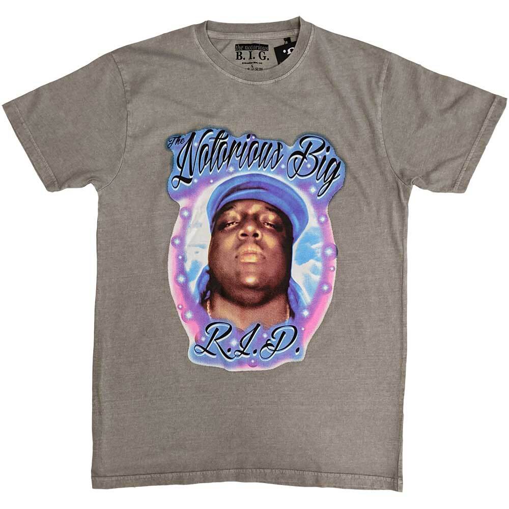Biggie Smalls RIP Airbrush T-Shirt Grey New Unisex T-Shirt S
Biggie Smalls RIP Airbrush T-Shirt Grey New Unisex T-Shirt S