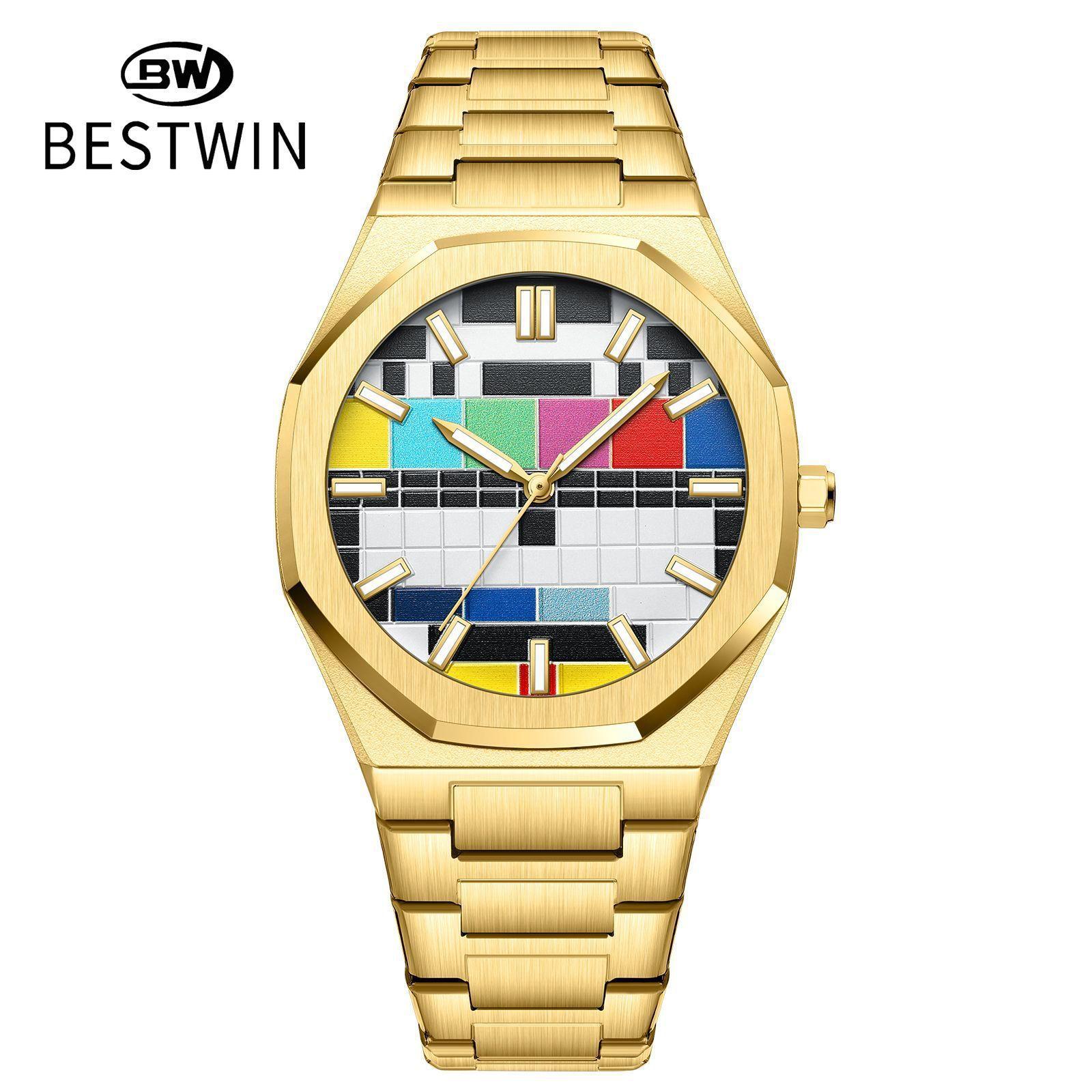 Niche Personality Trend Quartz Watch China Color Tv Off The Air Alloy Fashion Men S Watch золотой
Niche Personality Trend Quartz Watch China Color Tv Off The Air Alloy Fashion Men S Watch золотой