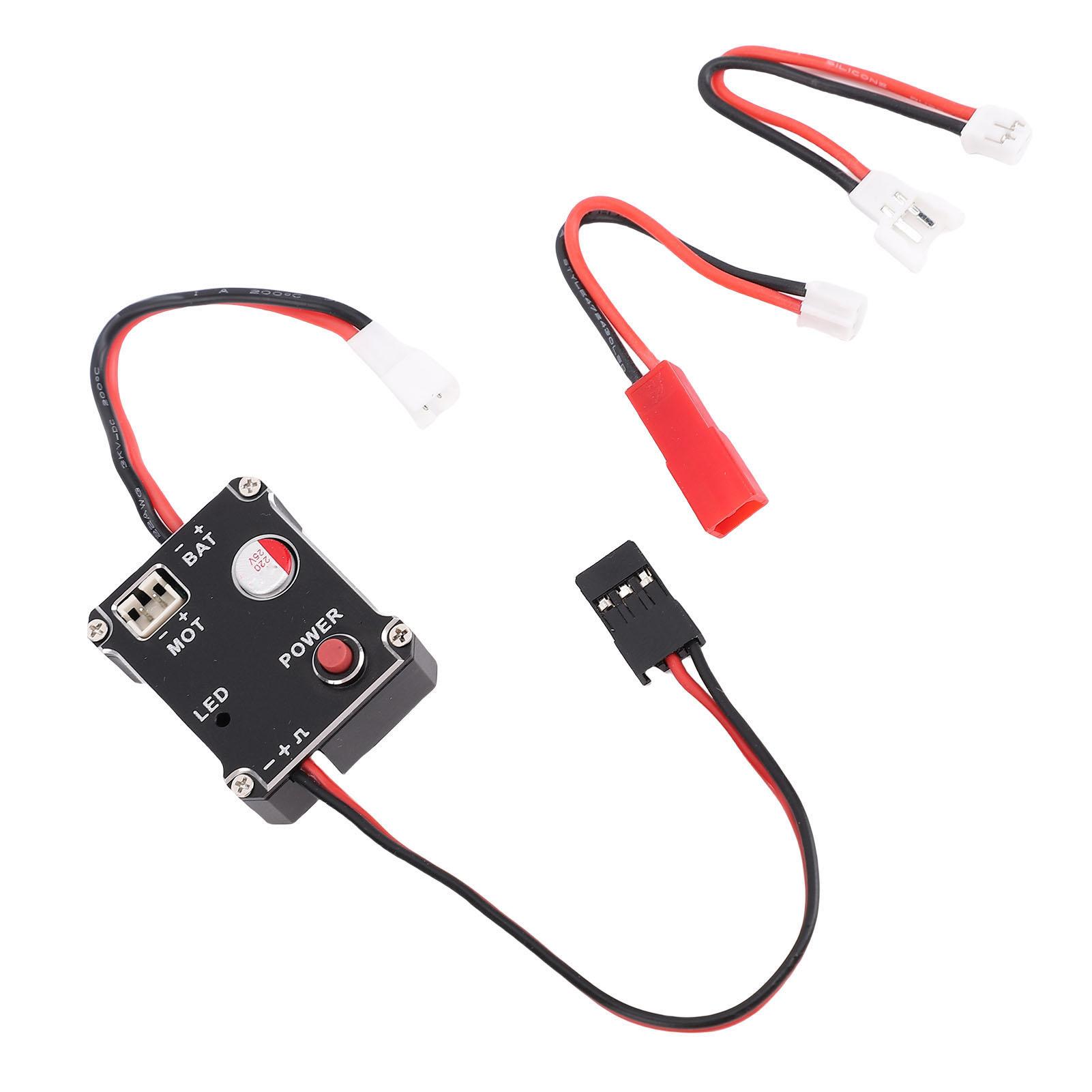 Brushed ESC Replacement for SCX24 1 18 1 24 RC Car Auto Power Off Alloy 15A Electronic Speed Controller
Brushed ESC Replacement for SCX24 1 18 1 24 RC Car Auto Power Off Alloy 15A Electronic Speed Controller
