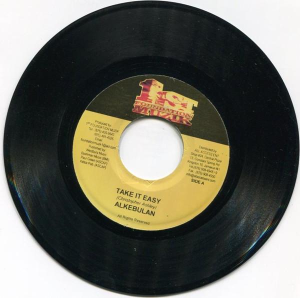 7inch Record ALKEBULAN - Take It Easy NONE 1st Foundation 2007 Jamaica Reggae, Ska & Dub Used
7inch Record ALKEBULAN - Take It Easy NONE 1st Foundation 2007 Jamaica Reggae, Ska & Dub Used