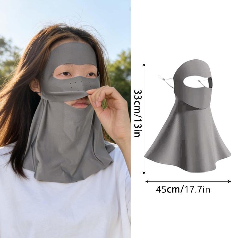 Women Sun Protection Face Mask with Drinking Hole Ice Silk Cooling UV Block Neck Cover for Cycling Outdoor Summer Accessories темно серый
Women Sun Protection Face Mask with Drinking Hole Ice Silk Cooling UV Block Neck Cover for Cycling Outdoor Summer Accessories темно серый