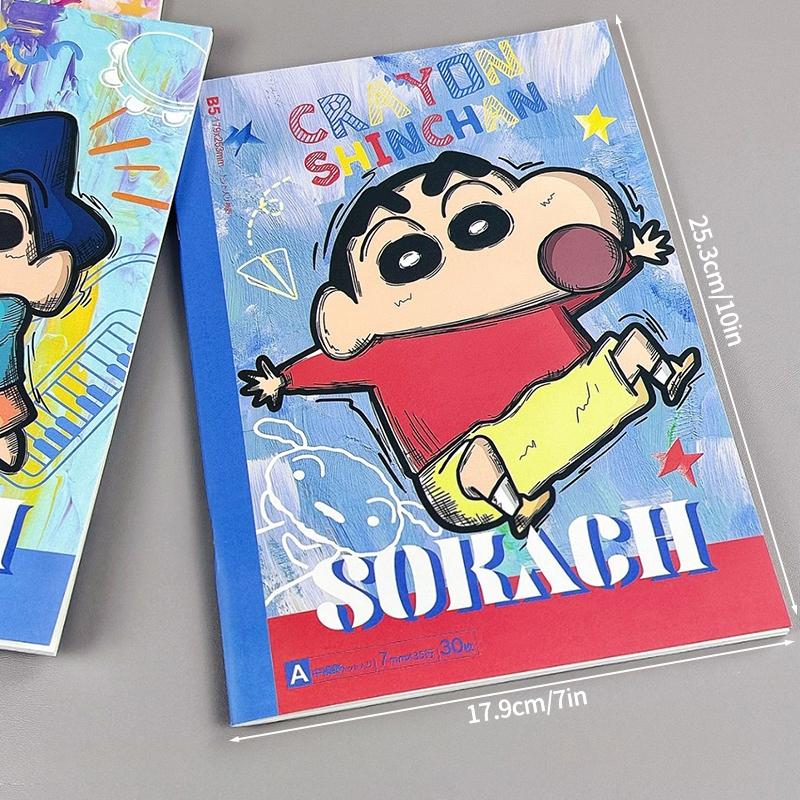 Cartoon B5 Notebook School Students Note Book Cute Crayon Shin chan Printed Planner Journal Diary Notebooks Anime Fans Gifts As show
Cartoon B5 Notebook School Students Note Book Cute Crayon Shin chan Printed Planner Journal Diary Notebooks Anime Fans Gifts As show