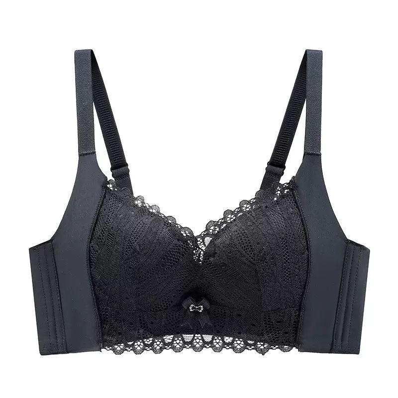 Lace sexy women without steel ring adjustment type, anti-sagging, secondary breasts, upper support, small breasts, gathered bra cover 34/75AB чёрный
Lace sexy women without steel ring adjustment type, anti-sagging, secondary breasts, upper support, small breasts, gathered bra cover 34/75AB чёрный