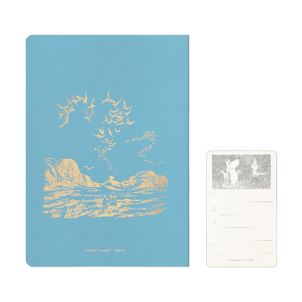 Nitoms STALOGY 365 Days Moomin Sticker X1462 Notebook, B6, Grid, Blue, To-Do Set,
Nitoms STALOGY 365 Days Moomin Sticker X1462 Notebook, B6, Grid, Blue, To-Do Set,