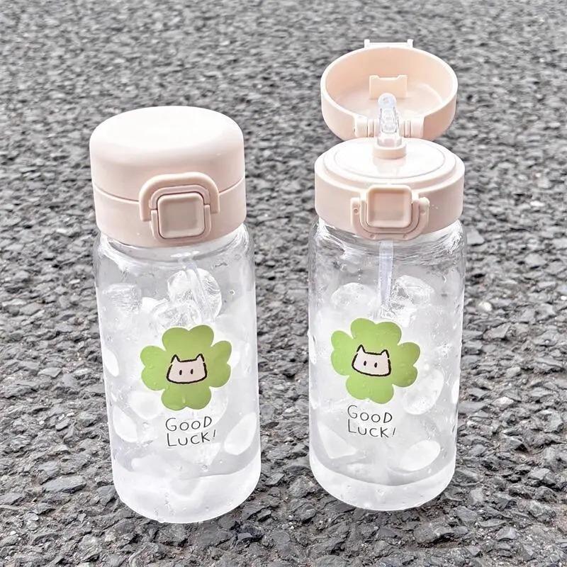 2PCS Transparent Plastic Straw Water Bottle With Lid and Sticker 500ml Kids Safety Lock Leak Proof Anti-drop Juice Drinkware Cup 500ml
2PCS Transparent Plastic Straw Water Bottle With Lid and Sticker 500ml Kids Safety Lock Leak Proof Anti-drop Juice Drinkware Cup 500ml