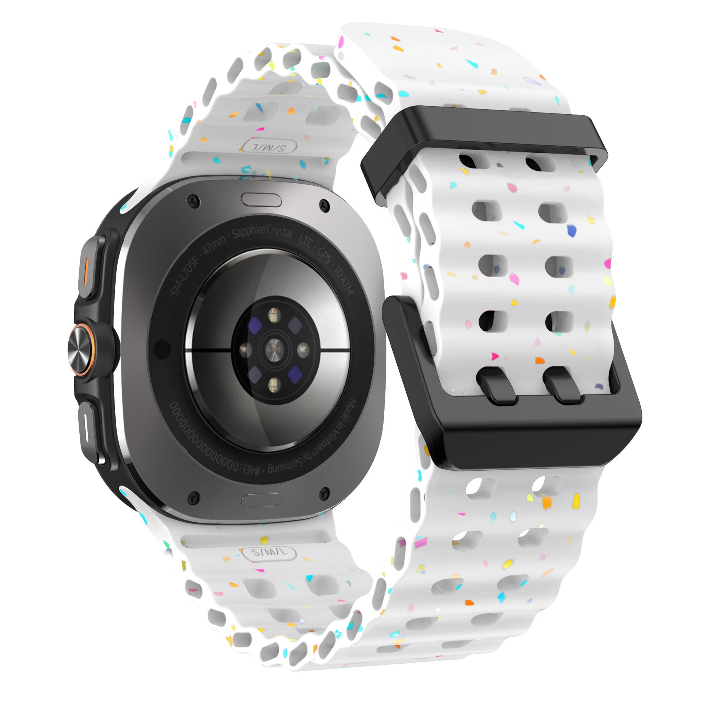 Светящийся ремешок для Samsung Galaxy Watch 7 Ultra 47мм Смарт-браслет Силиконовый браслет для Galaxy Watch 7 Ultra Мужской Женский Correa Galaxy Watch Ultra
Светящийся ремешок для Samsung Galaxy Watch 7 Ultra 47мм Смарт-браслет Силиконовый браслет для Galaxy Watch 7 Ultra Мужской Женский Correa Galaxy Watch Ultra