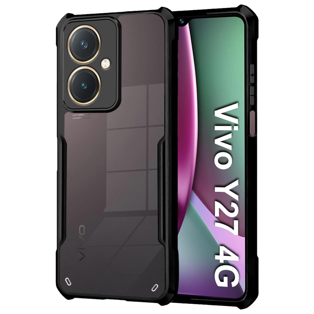 Для Vivo Y27s Y 27s V2322 Чехол Мягкий силиконовый край Жесткая задняя крышка Противоударный противоударный чехол для телефона For Vivo Y27s чёрный
Для Vivo Y27s Y 27s V2322 Чехол Мягкий силиконовый край Жесткая задняя крышка Противоударный противоударный чехол для телефона For Vivo Y27s чёрный