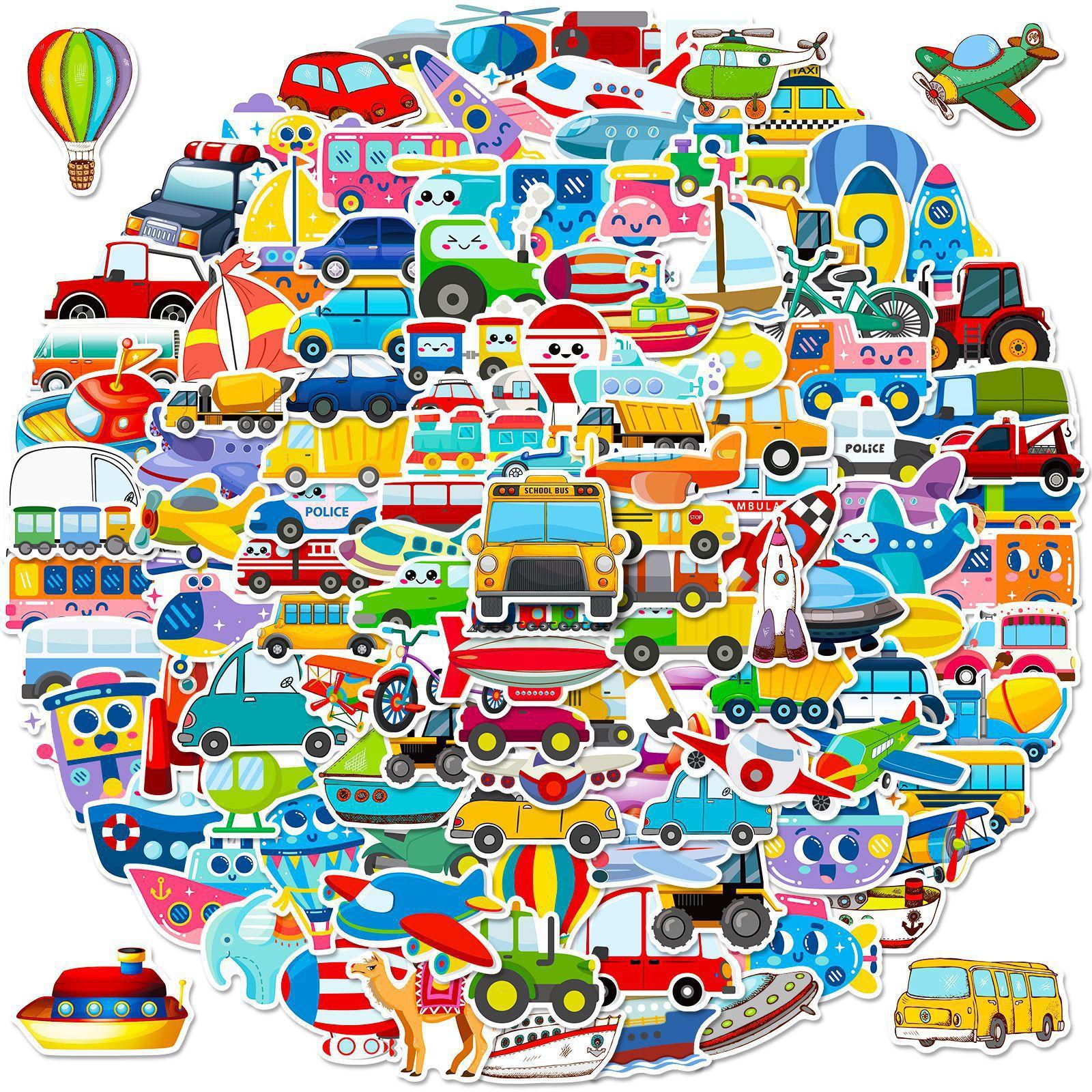 150 Cartoon Vehicle Series Stickers for Children Primary School Students Educational Kindergarten Object Recognition Train Stickers
150 Cartoon Vehicle Series Stickers for Children Primary School Students Educational Kindergarten Object Recognition Train Stickers