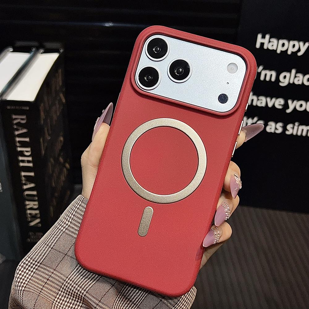 Luxury Matte Rock Sand Collision Color For Magsafe Case For iPhone 17 16 Pro Max 16 Pro Magnetic Charge Shockproof Hard Cover iPhone17 Pro Max красный
Luxury Matte Rock Sand Collision Color For Magsafe Case For iPhone 17 16 Pro Max 16 Pro Magnetic Charge Shockproof Hard Cover iPhone17 Pro Max красный