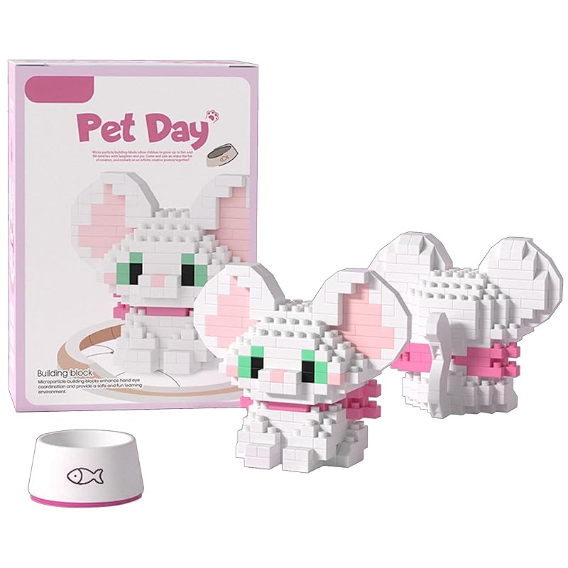 YAMOXLS block small size Thun cute cat dog assembly cute handmade DIY gift child adult Comes with instructions decoration (K220 Devon Rex)
YAMOXLS block small size Thun cute cat dog assembly cute handmade DIY gift child adult Comes with instructions decoration (K220 Devon Rex)