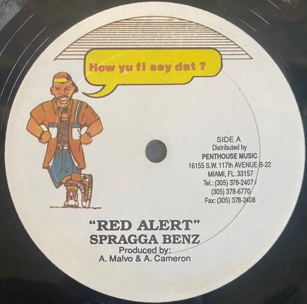 12inch Record SPRAGGA BENZ - Red Alert NONE How Yu Fi Sey D US Reggae, Ska & Dub Used
12inch Record SPRAGGA BENZ - Red Alert NONE How Yu Fi Sey D US Reggae, Ska & Dub Used