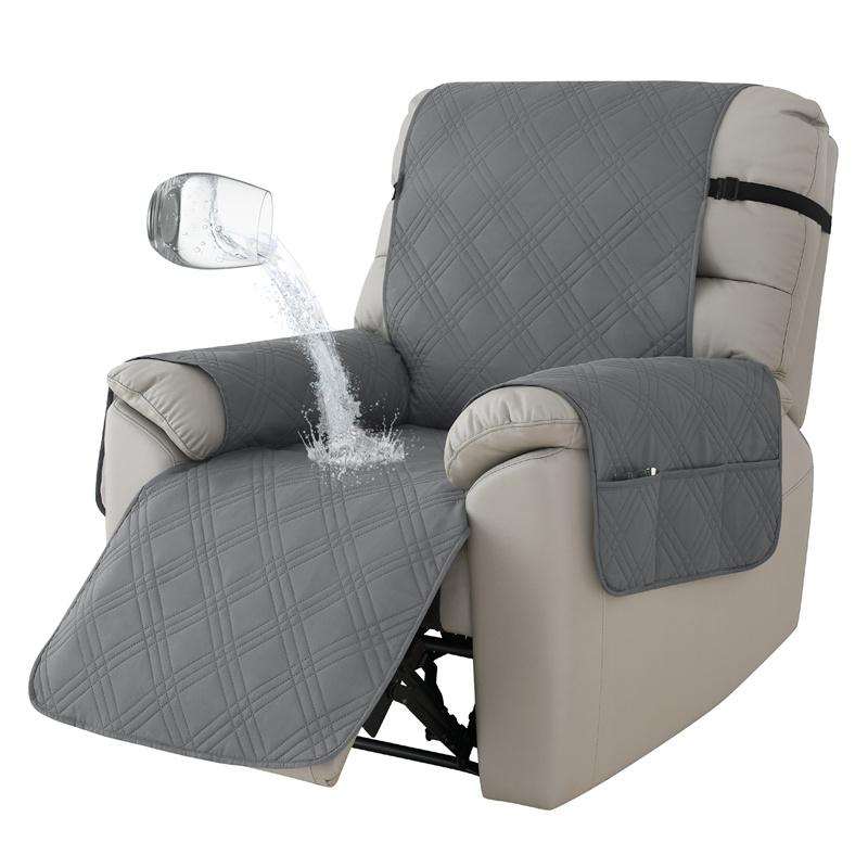 1/2seater Recliner Cover Solid Color Quilted Armchair Slipcover with Cup Holder Pet Kids Accent Couch Cushion Living Room Home
1/2seater Recliner Cover Solid Color Quilted Armchair Slipcover with Cup Holder Pet Kids Accent Couch Cushion Living Room Home