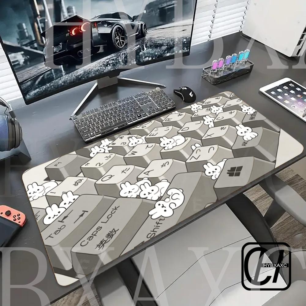 kawaii rabbit Mausepad Computer Keyboard Large Mouse Pad Desk Mat Office Accessories Cabinet Cushion Pc HYBXAXC Non-Slip HD Rug 600x300x2mm
kawaii rabbit Mausepad Computer Keyboard Large Mouse Pad Desk Mat Office Accessories Cabinet Cushion Pc HYBXAXC Non-Slip HD Rug 600x300x2mm