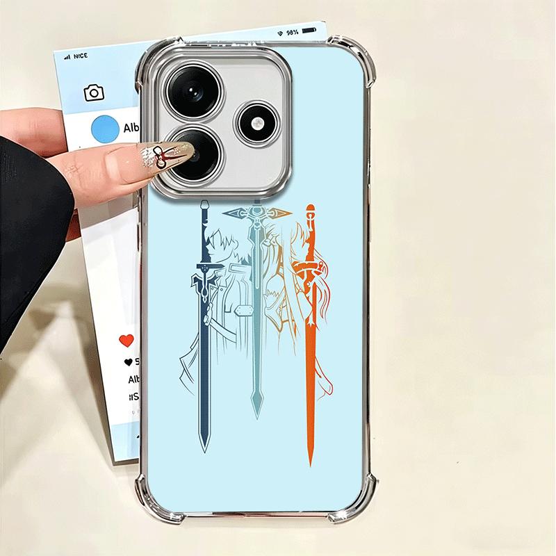 Sword Art Online Anime Soft Phone Case For Xiaomi Poco X7 X8 Pro Max X6 X5 X3 F8 Ultra F7 M8 M7 M5S Redmi 15C 15A 15 14C 13C 12C Xiaomi Redmi 15C
Sword Art Online Anime Soft Phone Case For Xiaomi Poco X7 X8 Pro Max X6 X5 X3 F8 Ultra F7 M8 M7 M5S Redmi 15C 15A 15 14C 13C 12C Xiaomi Redmi 15C