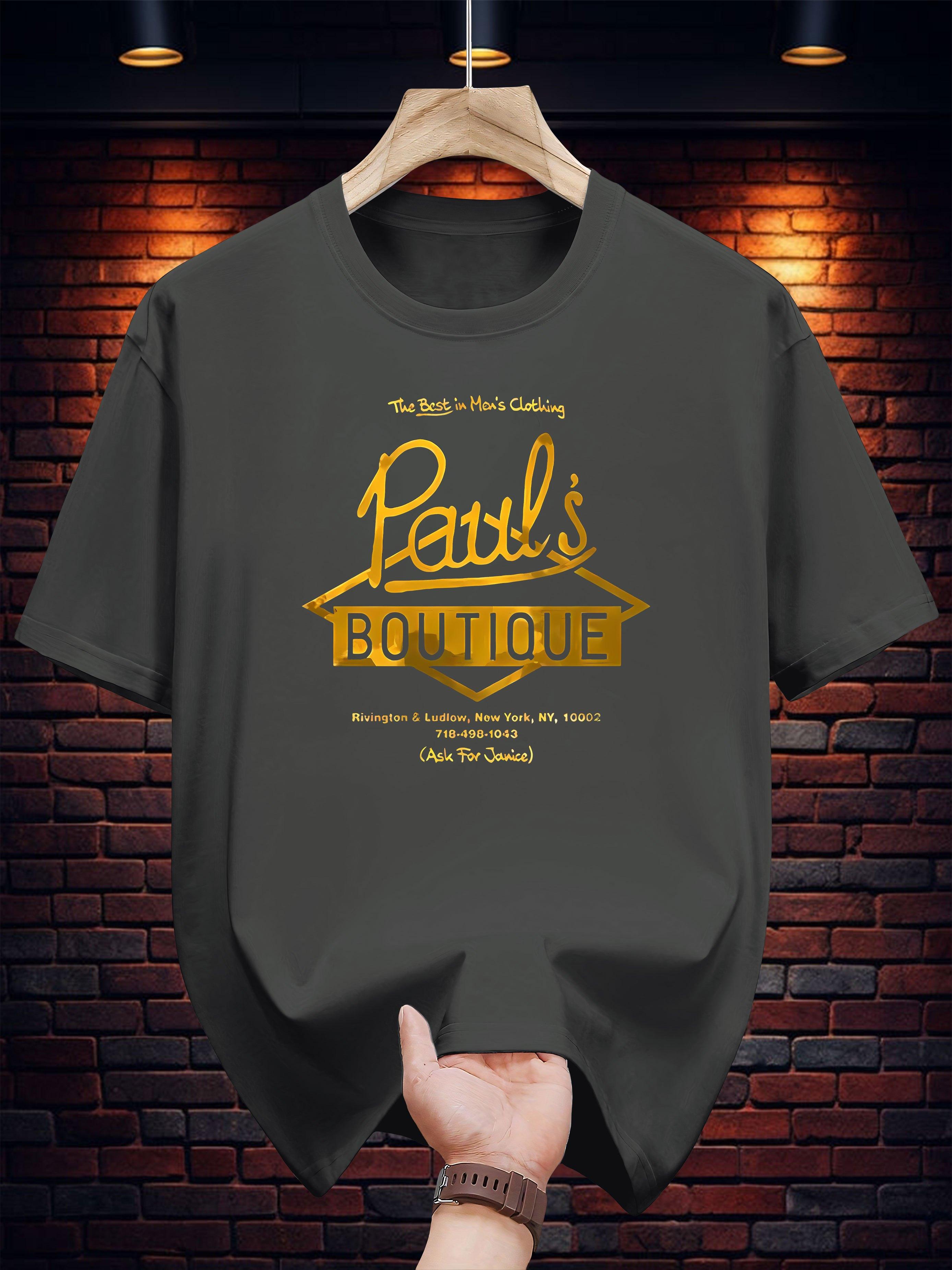 Paul S Boutique Graphic T-shirt - Black Casual Summer Tee with Vintage Record Design XXXXL
Paul S Boutique Graphic T-shirt - Black Casual Summer Tee with Vintage Record Design XXXXL