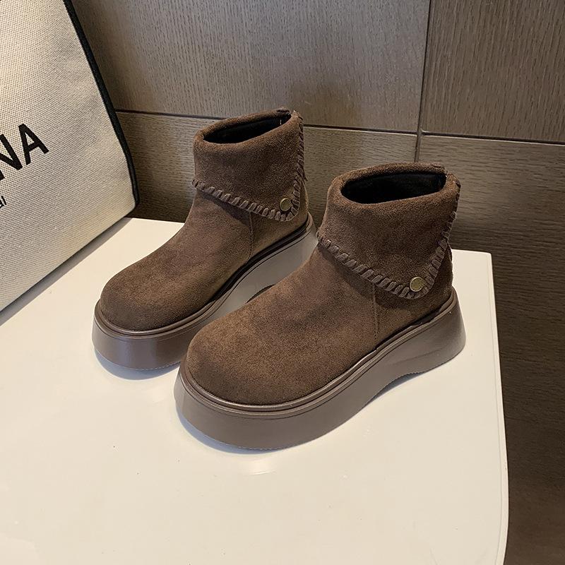 2025 autumn and winter new small muffin bottom heightening Martin boots women s retro style short boots fashion women s cotton boots 40 темно-коричневого кольору
2025 autumn and winter new small muffin bottom heightening Martin boots women s retro style short boots fashion women s cotton boots 40 темно-коричневого кольору