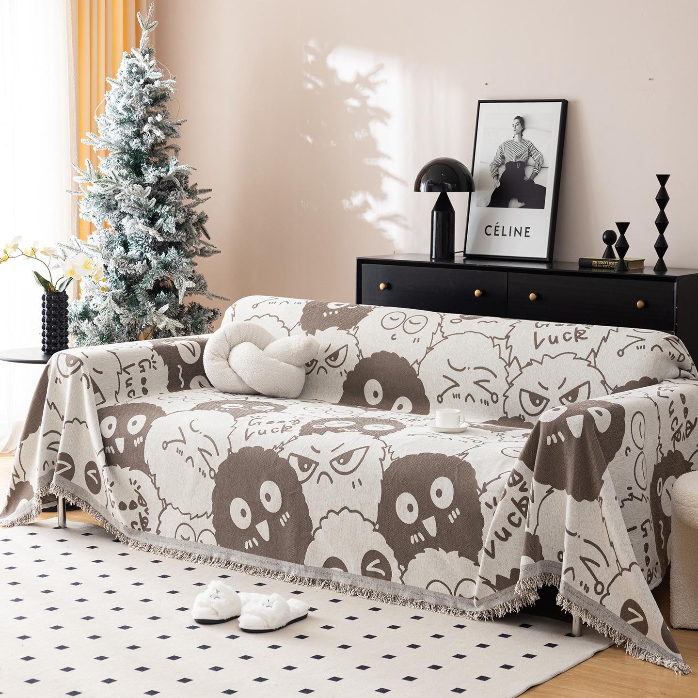 Angry Birds Black And White Cartoon Sofa Cover All Season Cat Scratch Resistant Throw Blanket 180*130 (single armless sofa)
Angry Birds Black And White Cartoon Sofa Cover All Season Cat Scratch Resistant Throw Blanket 180*130 (single armless sofa)