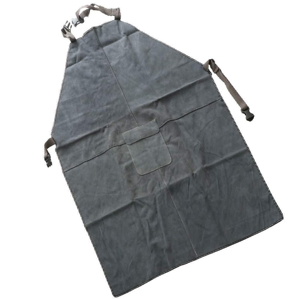 yotijar Welding Apron, Welding Suit, Work Clothes, Artificial Cowhide Leather Protection - Dark Blue 90x60cm
yotijar Welding Apron, Welding Suit, Work Clothes, Artificial Cowhide Leather Protection - Dark Blue 90x60cm