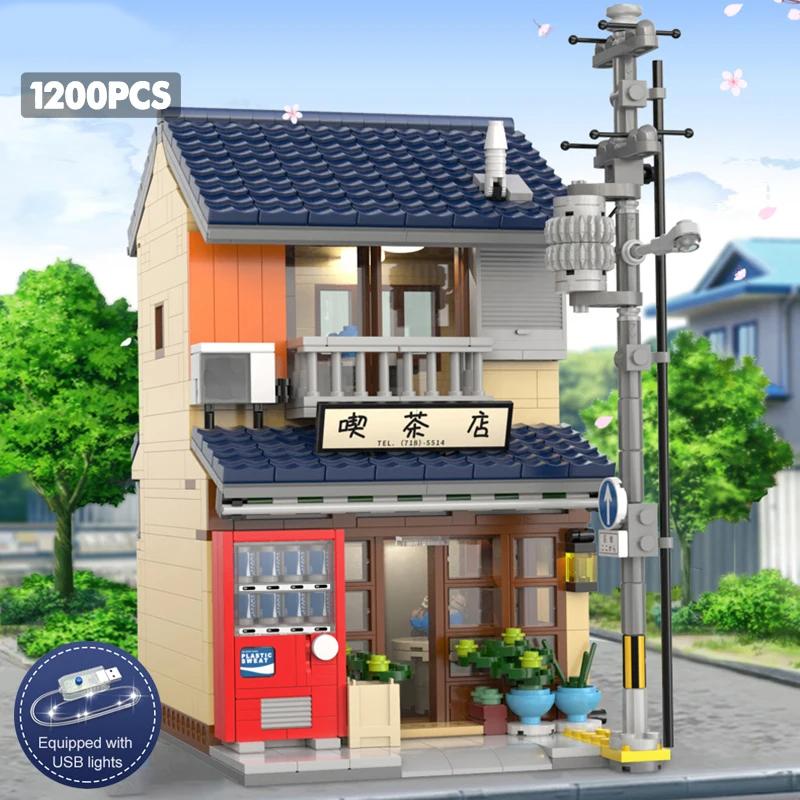 1200PCS Japanese Tea House Building Blocks City Street View Model Bricks Set With Light Idea Desktop Decoration Children DIY Toy
1200PCS Japanese Tea House Building Blocks City Street View Model Bricks Set With Light Idea Desktop Decoration Children DIY Toy