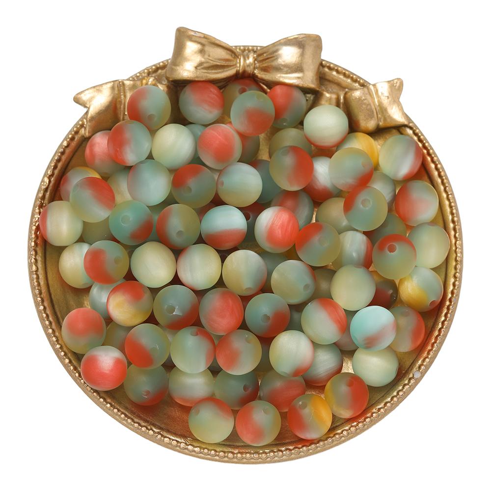 10pcs 8/10mm Resin Colorful Matte Beads Round Loose Bead Handmade DIY Beaded Earrings Bracelet Necklace Accessories Supplies 8mm x 10pcs
10pcs 8/10mm Resin Colorful Matte Beads Round Loose Bead Handmade DIY Beaded Earrings Bracelet Necklace Accessories Supplies 8mm x 10pcs