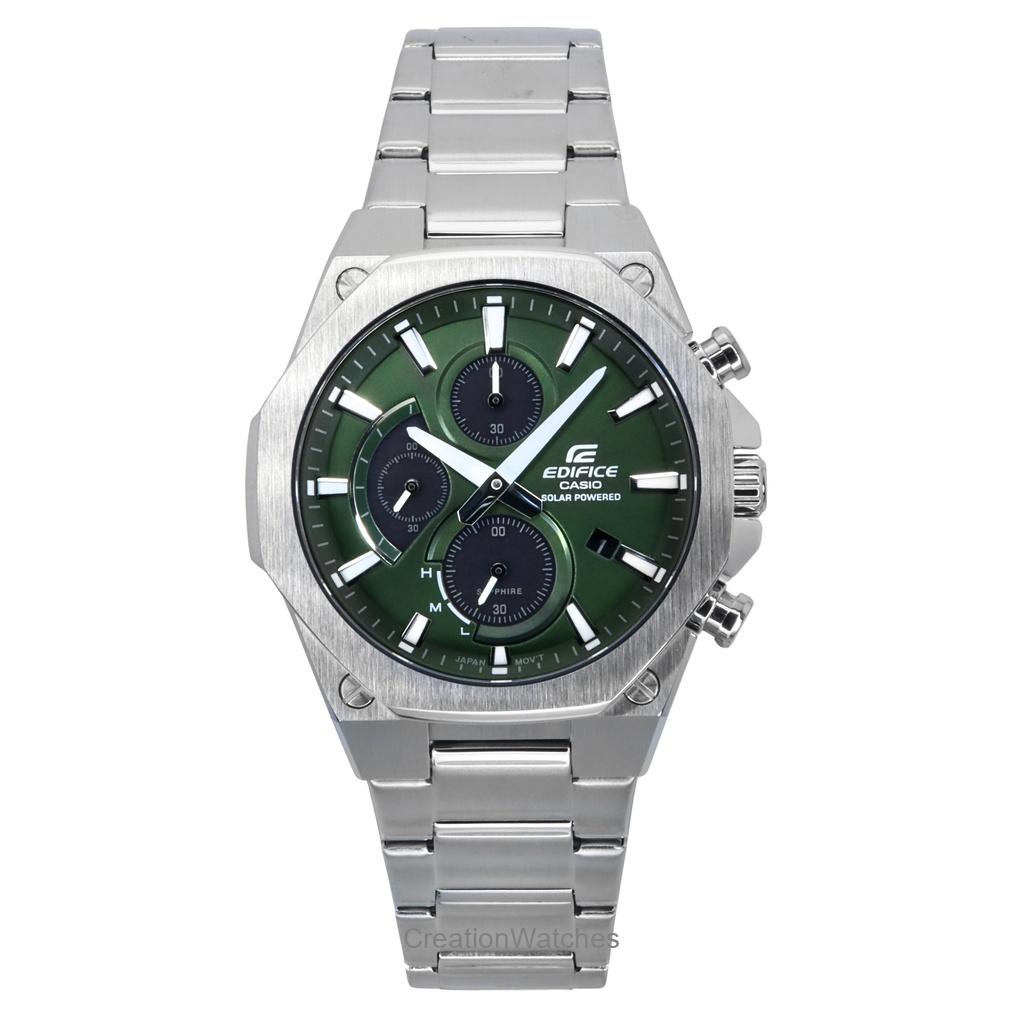 Мужские часы Casio Edifice Slim Line Analog Chronograph из нержавеющей стали с зеленым циферблатом EFS-S570D-3A 100M зелёный
Мужские часы Casio Edifice Slim Line Analog Chronograph из нержавеющей стали с зеленым циферблатом EFS-S570D-3A 100M зелёный