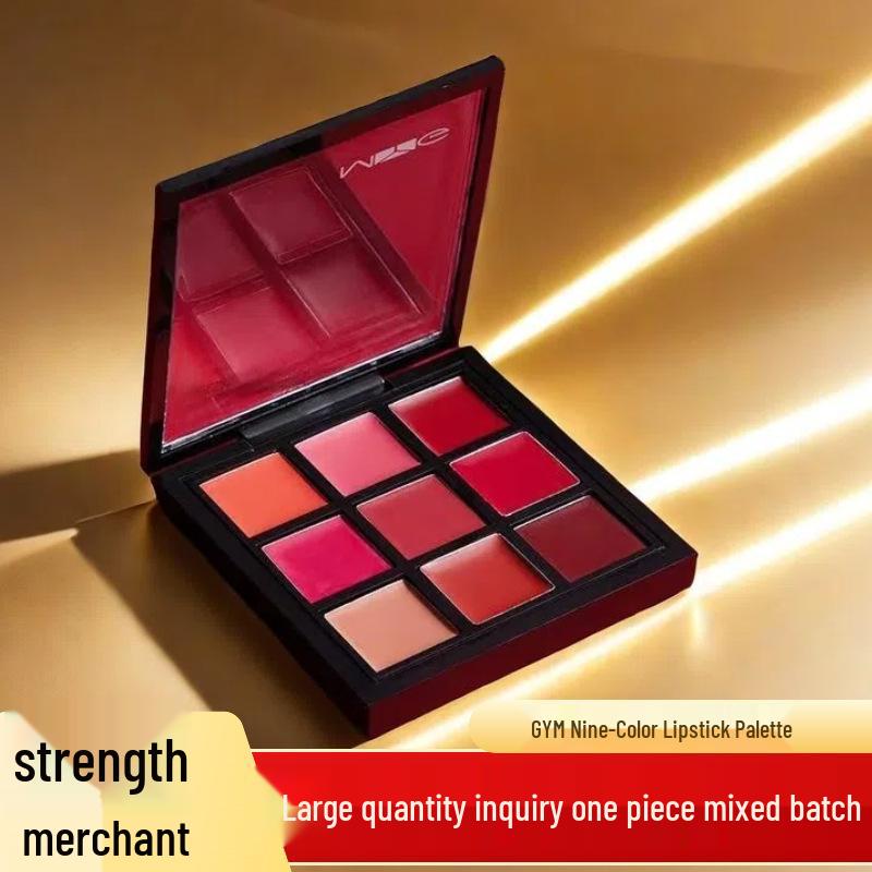 MYG True Love Lipstick Palette: Six-Color Velvet & Nine-Color Bright Red for Photo Studio, Wedding, and Beginner Makeup. 9-Color Lipstick Palette
MYG True Love Lipstick Palette: Six-Color Velvet & Nine-Color Bright Red for Photo Studio, Wedding, and Beginner Makeup. 9-Color Lipstick Palette