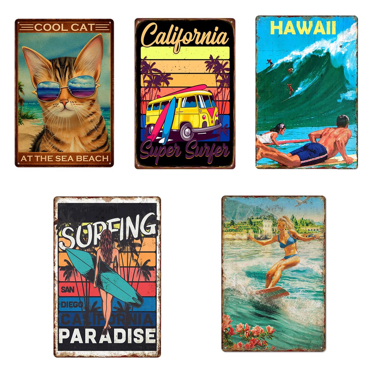 Simple Garage Sign Set of 5 Metal Plates American Vintage Style Wall Decoration Retro Miscellaneous Goods Decoration Metal Miscellaneous Goods Wall
Simple Garage Sign Set of 5 Metal Plates American Vintage Style Wall Decoration Retro Miscellaneous Goods Decoration Metal Miscellaneous Goods Wall