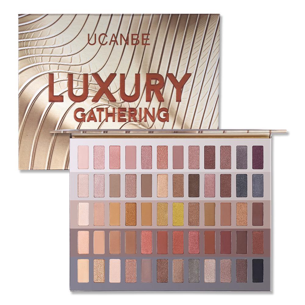 UCANBE 60-Color Luxury Eyeshadow Palette - Glitter & Matte Earth Tones 48g
UCANBE 60-Color Luxury Eyeshadow Palette - Glitter & Matte Earth Tones 48g