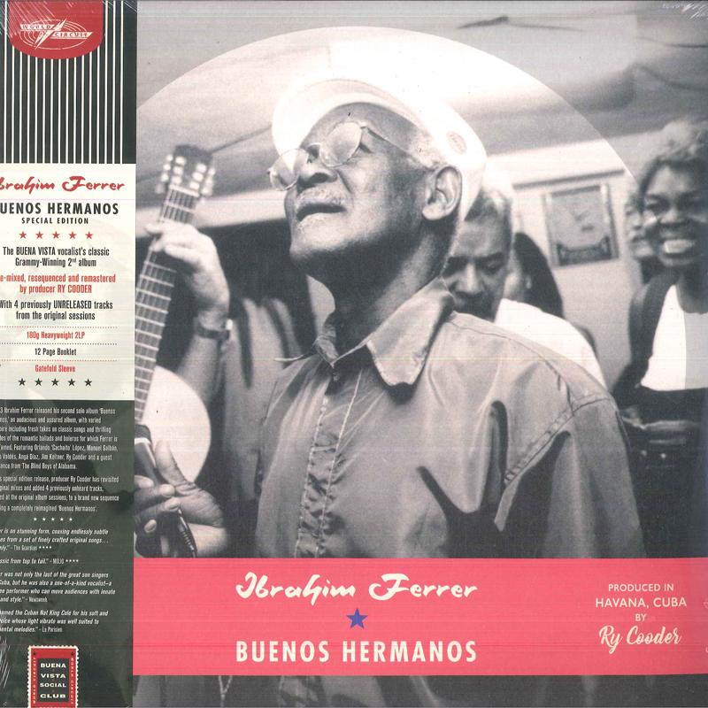 LP Record IBRAHIM FERRER - Buenos Hermanos WCVR065 World Circuit 2020 Europe Latin
LP Record IBRAHIM FERRER - Buenos Hermanos WCVR065 World Circuit 2020 Europe Latin