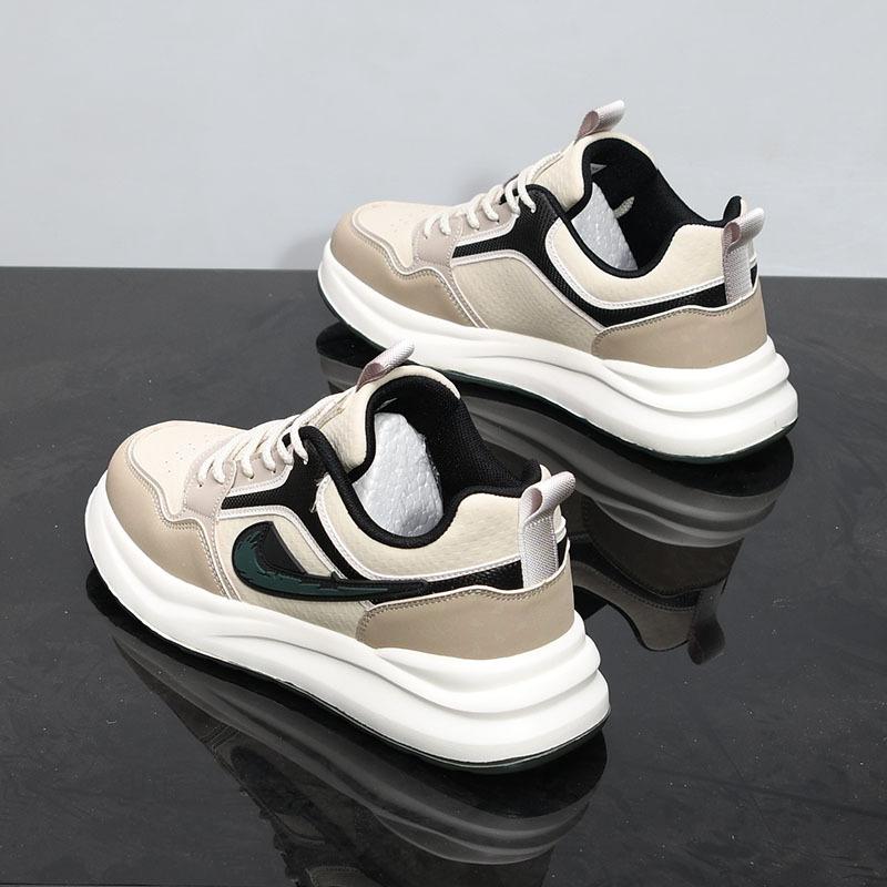 Spring and summer new thick-soled heightening casual shoes leather light luxury tide Hong Kong style board shoes c 39
Spring and summer new thick-soled heightening casual shoes leather light luxury tide Hong Kong style board shoes c 39